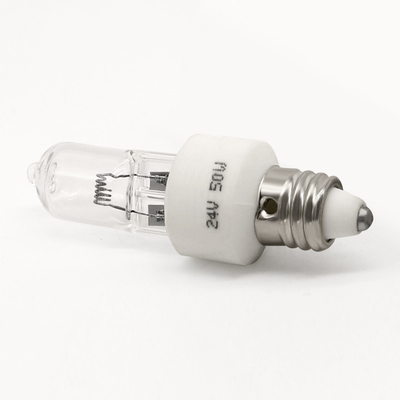 van de het Halogeen Gloeilamp van 24v 50w E11 van het de Lamp de Enige Gat Koude Lichte Werkende Zaal