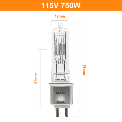 G9.5 de Middelgrote Vervanging van Bi Pin Halogen Bulb 750w 115v OSRAM EHG