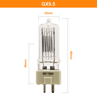 Van bootmarine searchlight 1000w 230v de Lichte Gx9.5 Lamp van de het Halogeenbol