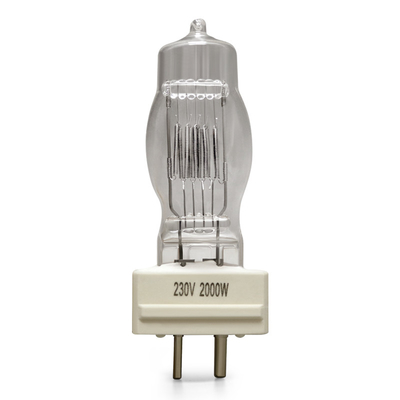 van het het Halogeenzoeklicht van 230v 2000w GY16 van het de Lamp400h 3200K Kwarts de Gloeilamp