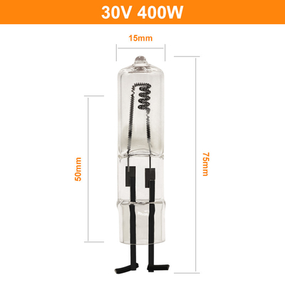 30V het Halogeenbol 2 van het 400 Wattskwarts Pin Lighting Indicator