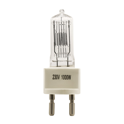 De rode Infrarode van het Kwartsirl van de Halogeenbol 1000W 230V Lamp G9.5 25000 Lumen