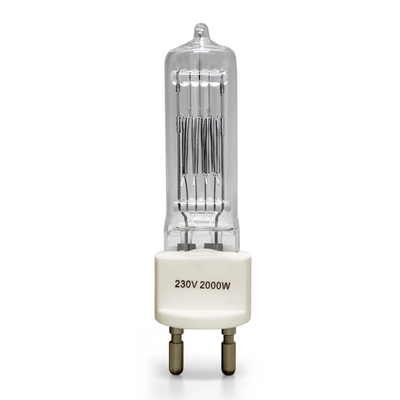 230v 2000 Basis van de de Gloeilampeng22 Lamp van het Wattskwarts