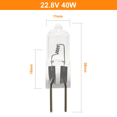 van de het Halogeenbol G6.35 van 22.8V 40w van de het Kwartsjodium de Lamposram 64291 XIR Vervanging