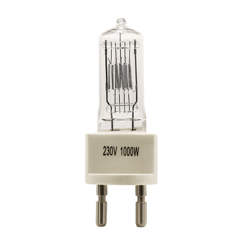 De rode Infrarode van het Kwartsirl van de Halogeenbol 1000W 230V Lamp G9.5 25000 Lumen